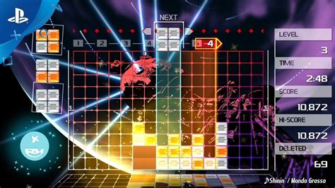  Lumines Remastered! Neon Lights and Electrifying Beats Await!