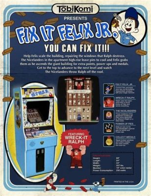 Fix-It Felix Jr., A Retro Arcade Experience Overflowing with Charm and Nostalgia!