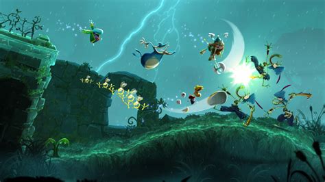 Rayman Legends:  Seikkailuun ja musiikkiin täynnä Platformer-maailmaa!